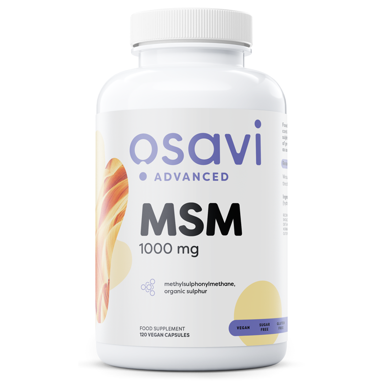 MSM, 1000mg - 120 vcaps
