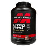 Nitro-Tech 100% Whey Gold, Double Rich Chocolate - 2270 grams