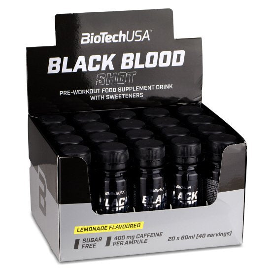 Black Blood Shot, Lemonade - 20 x 60 ml.