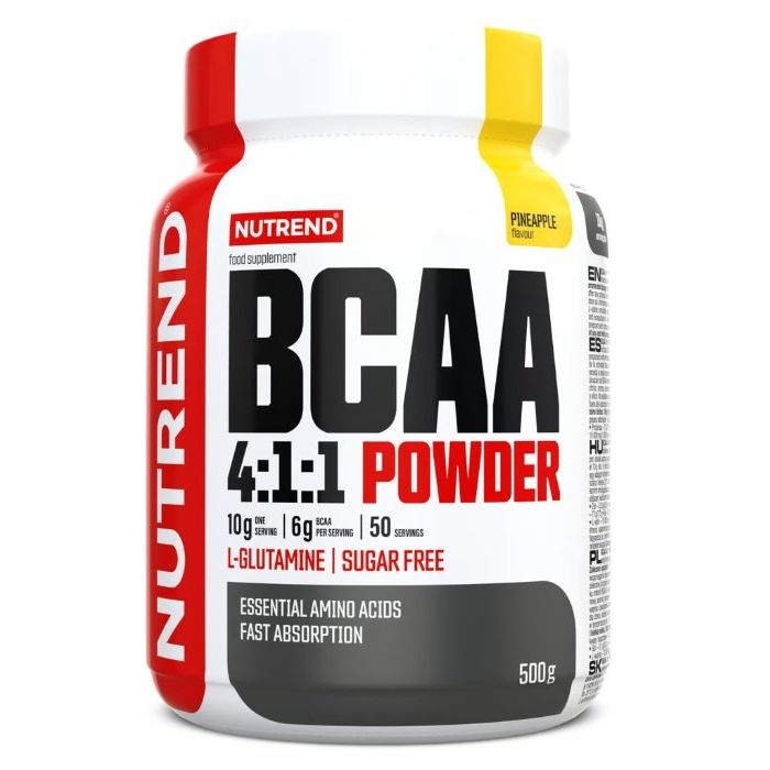 BCAA 4:1:1 Powder, Pineapple - 500 grams