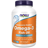 Omega-3 Fish Oil, Molecularly Distilled - 200 softgels
