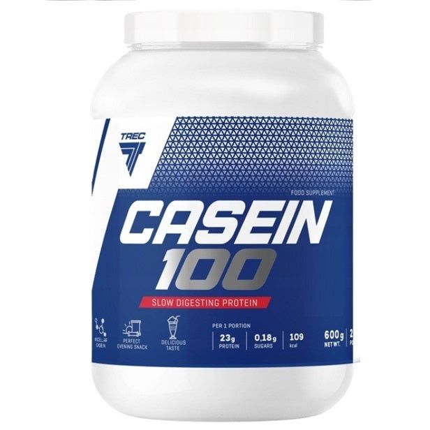 Casein 100, Strawberry - 600 grams