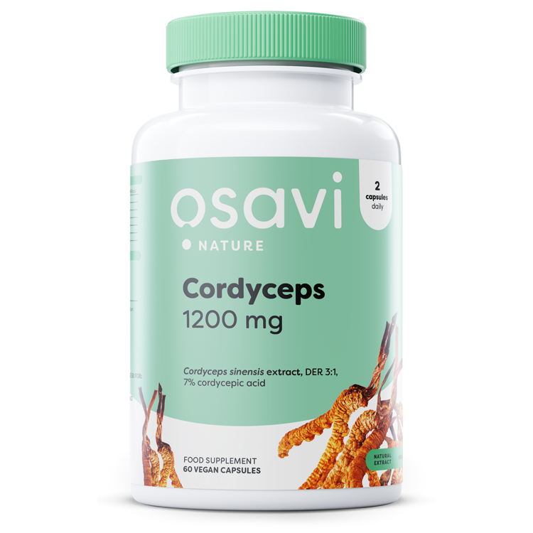 Cordyceps, 1200mg - 60 vegan caps