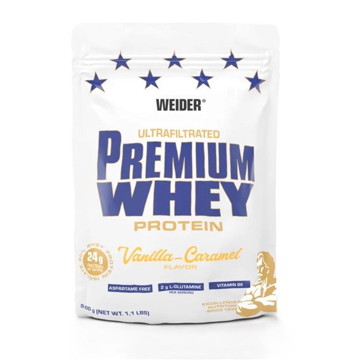 Premium Whey, Vanilla Caramel - 500 grams