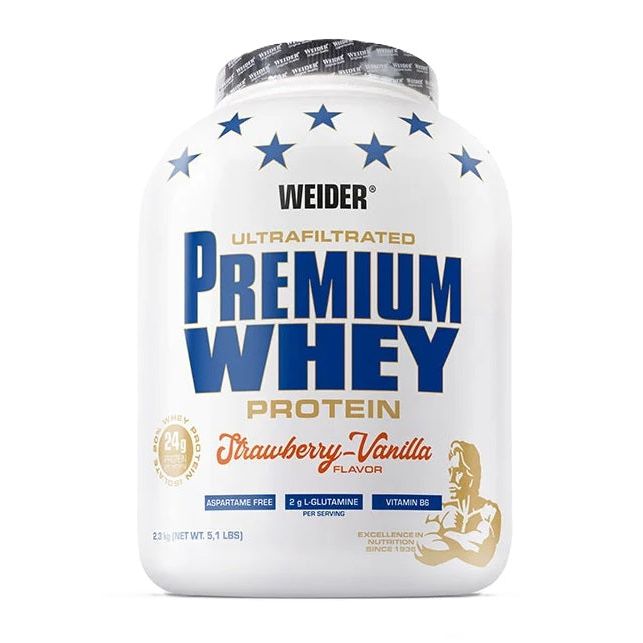 Premium Whey, Strawberry Vanilla - 2300 grams