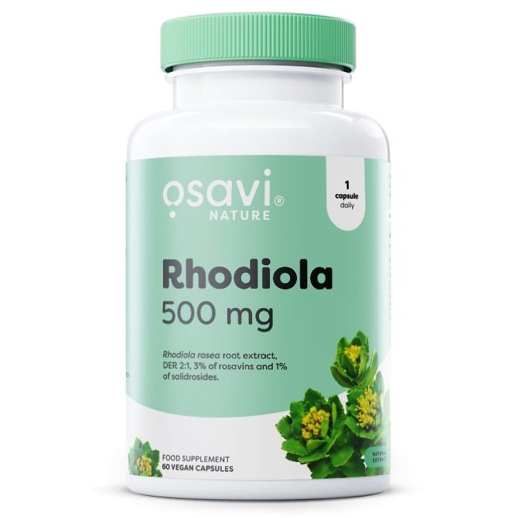 Rhodiola, 500mg - 60 vegan caps