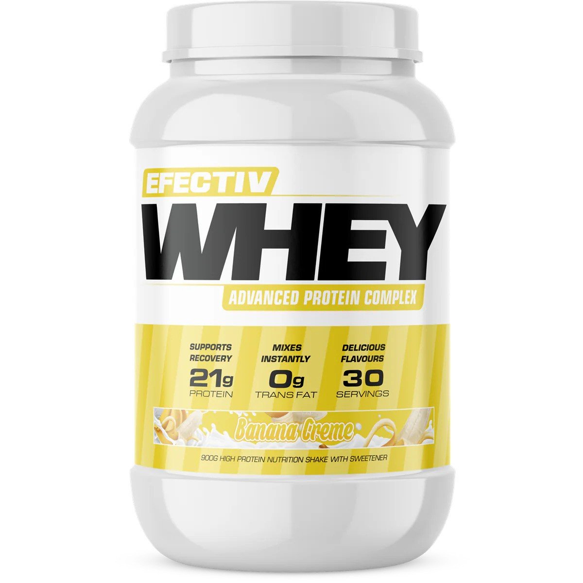 Whey Protein, Banana Creme - 900 grams
