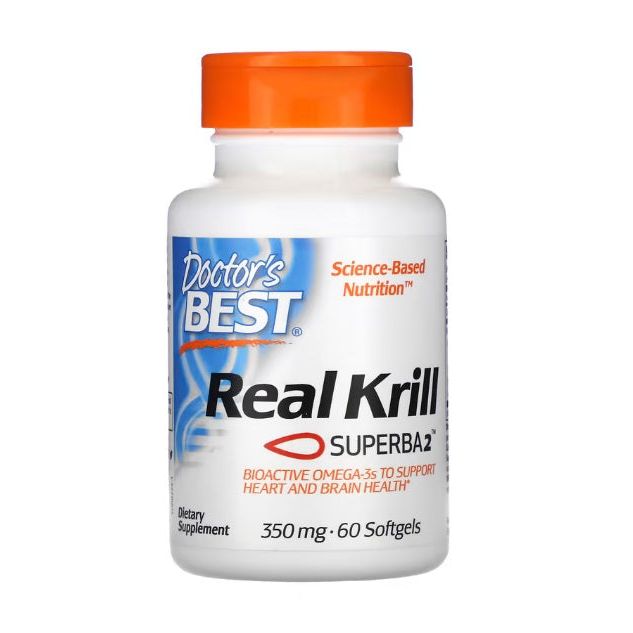 Real Krill, 350mg - 60 softgels
