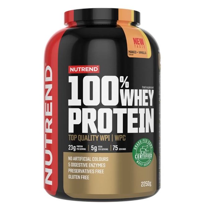 100% Whey Protein, Mango + Vanilla - 2250 grams