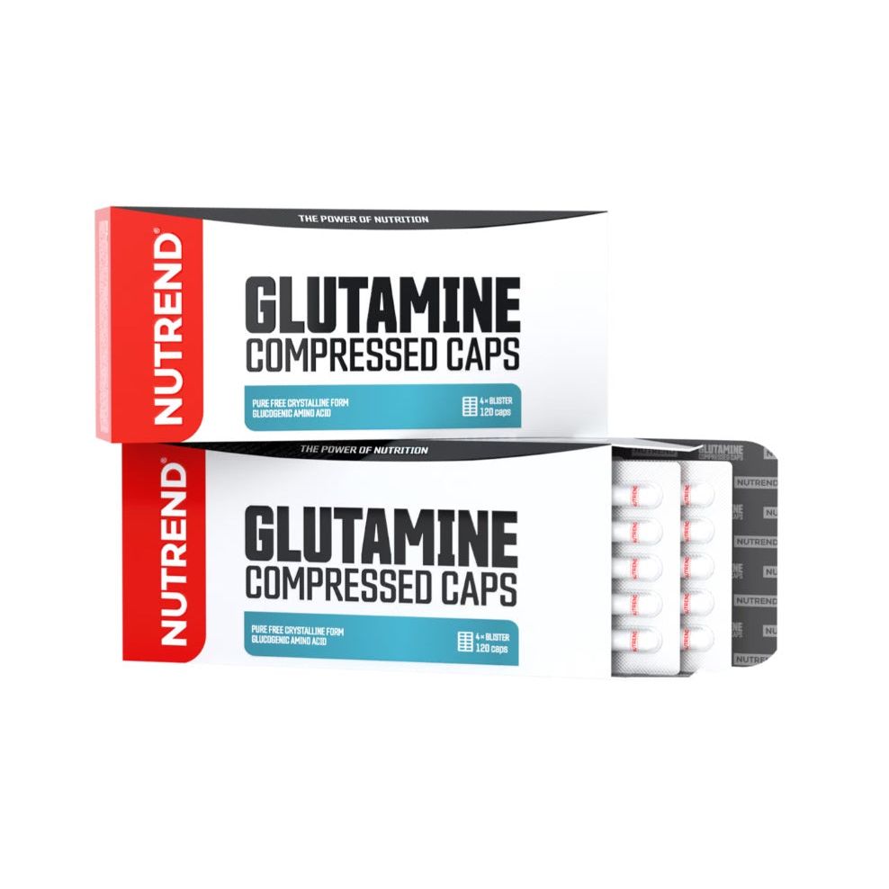 Glutamine Compressed Caps - 120 caps