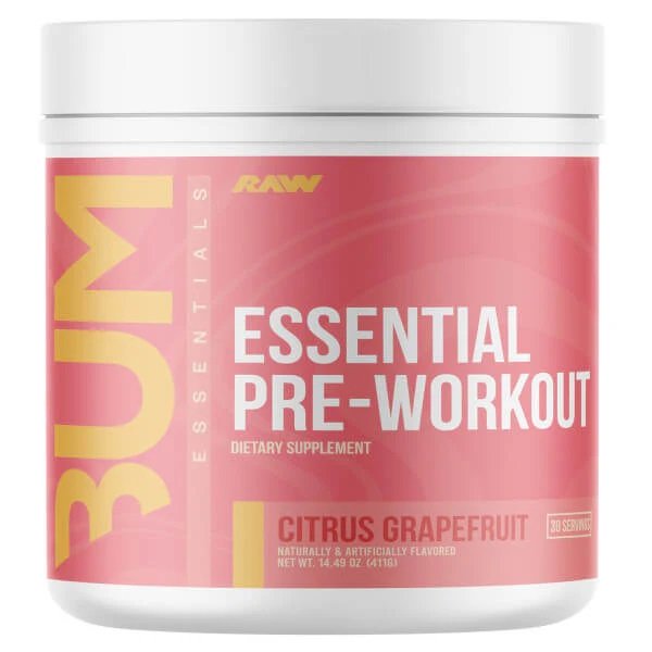 CBUM Essential Pre-Workout, Citrus Grapefruit - 411 grams