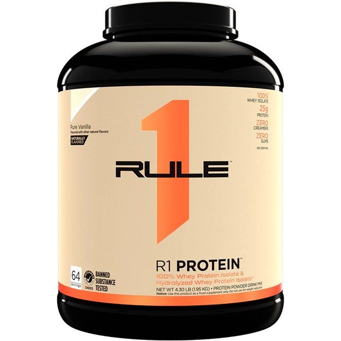 R1 Protein Naturally Flavored, Pure Vanilla - 1950 grams