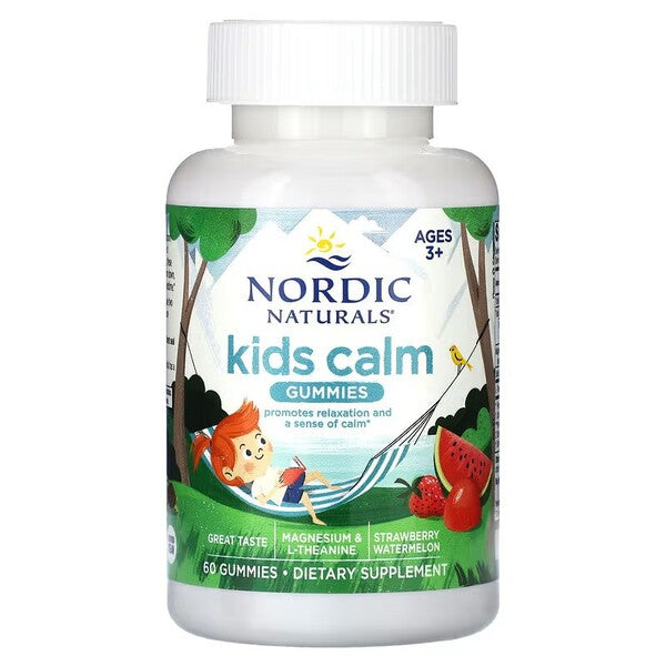 Kids Calm Gummies, Strawberry Watermelon - 60 gummies