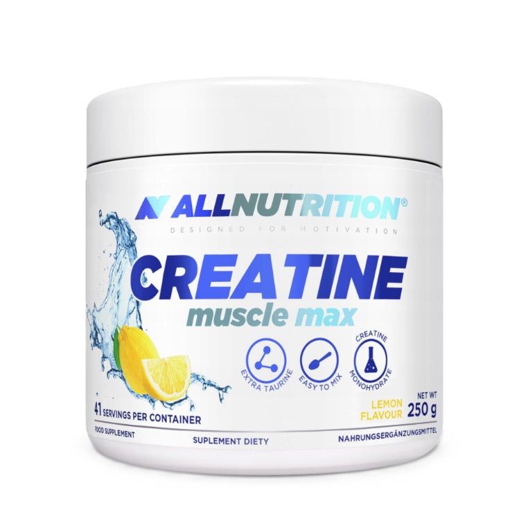 Creatine Muscle Max, Lemon - 250 grams