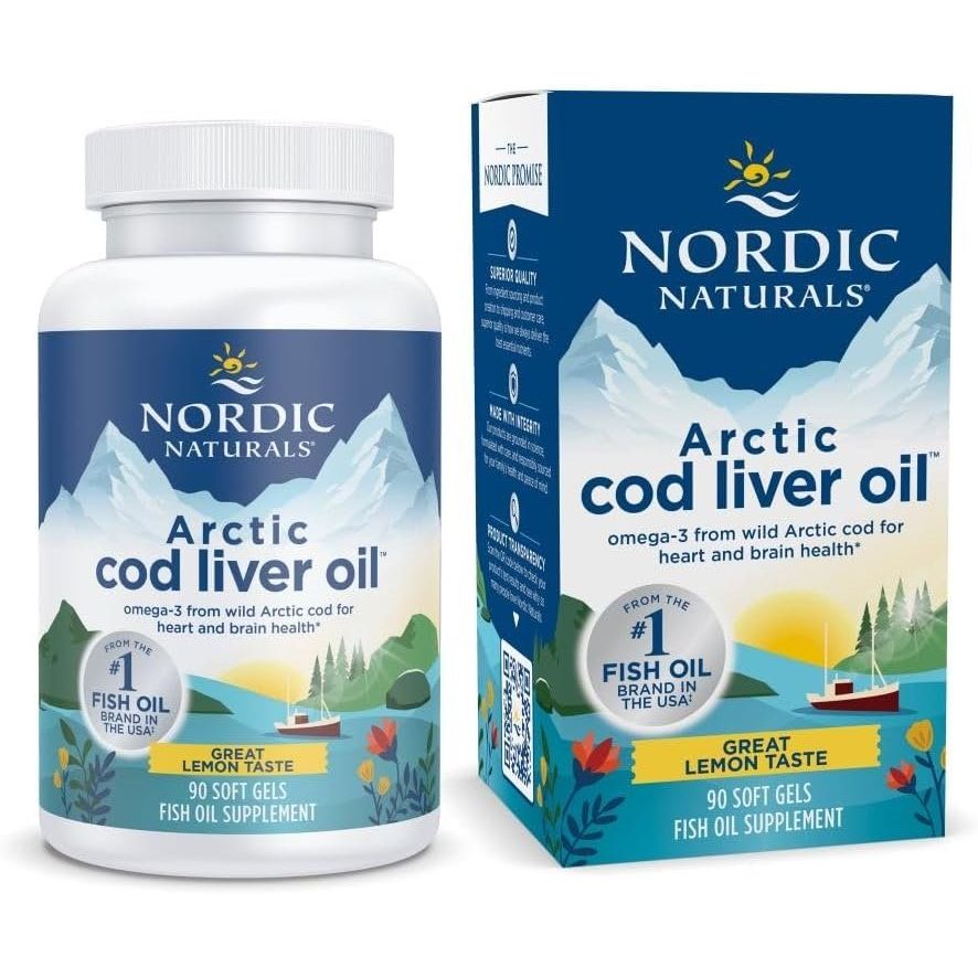 Arctic Cod Liver Oil, 750mg Lemon (EAN 768990891298) - 90 softgels
