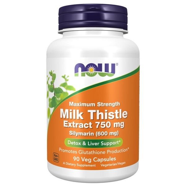 Milk Thistle Extract, 750mg Maximum Strength - 90 vcaps