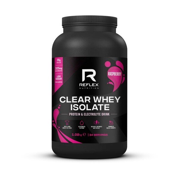 Clear Whey Isolate, Raspberry - 1020 grams