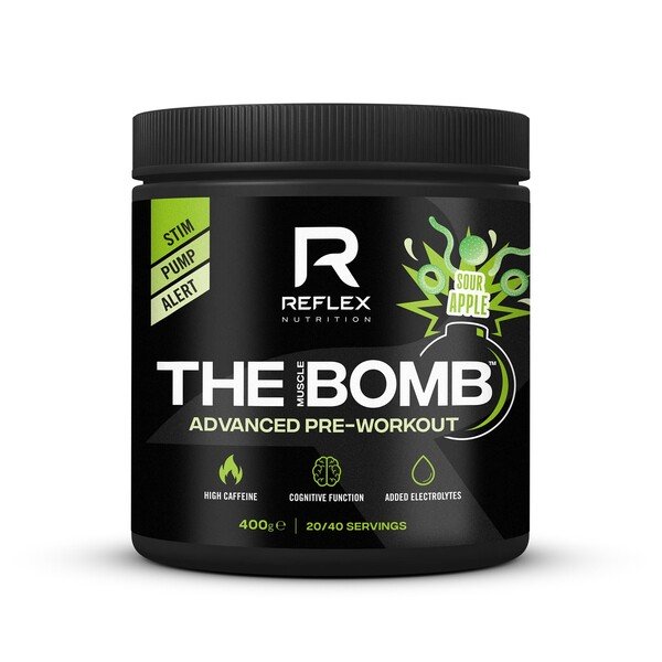 The Muscle Bomb, Sour Apple - 400 grams