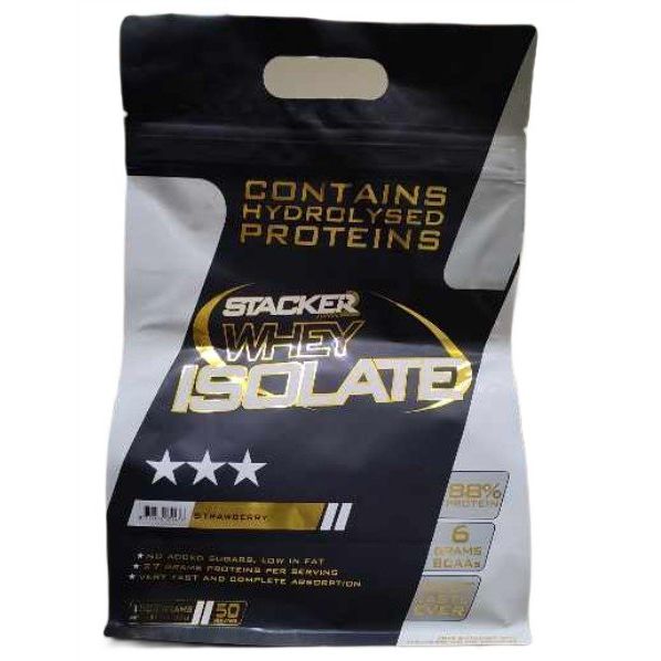 Whey Isolate, Strawberry - 1500 grams