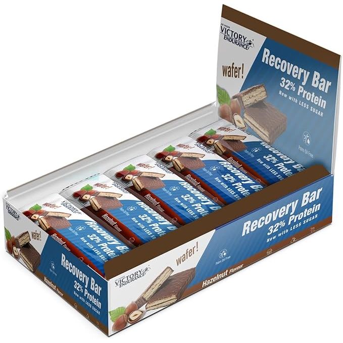 Joe Weider Victory Endurance Recovery Bar, Hazelnut - 12 x 50g