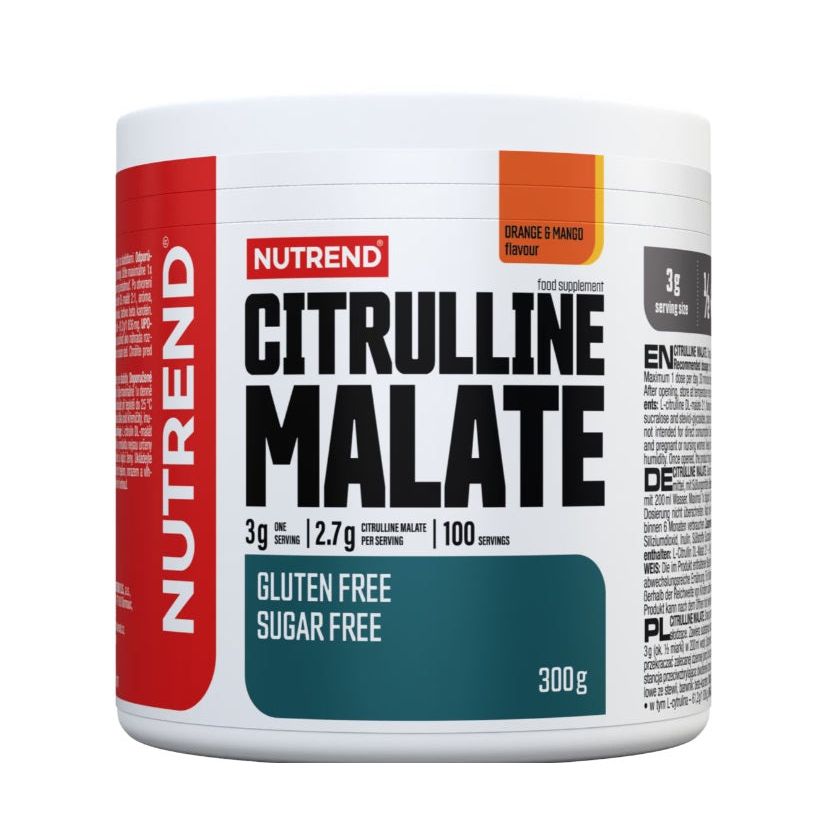 Citrulline Malate, Orange & Mango - 300 grams