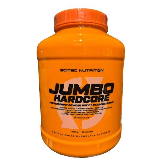 Jumbo Hardcore, Brittle White Chocolate - 3060 grams
