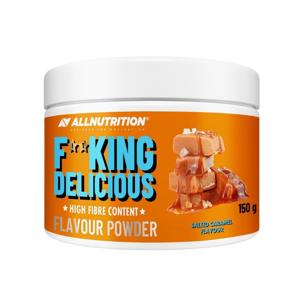 Fitking Delicious Flavour Powder, Salted Caramel - 150 grams