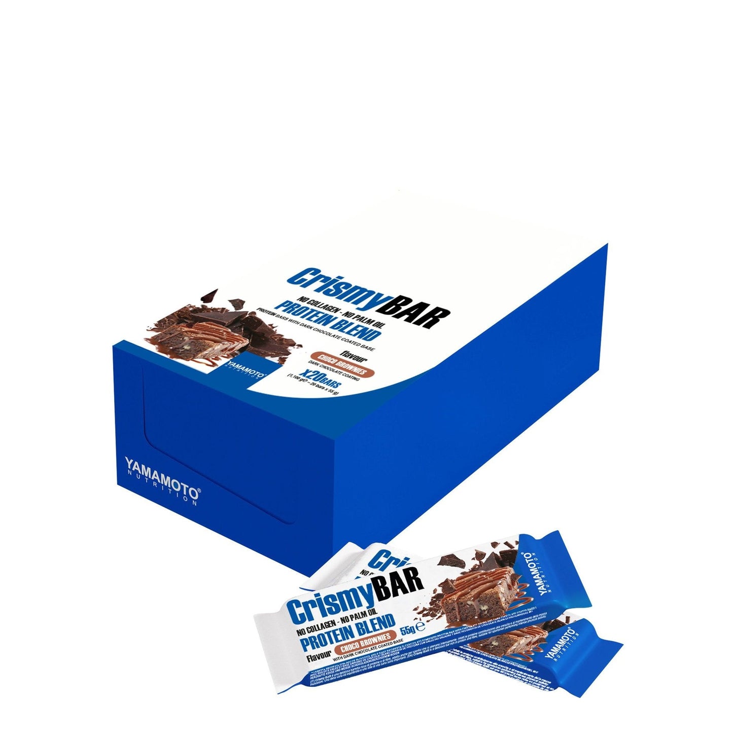 CrismyBAR, Choco Brownies - 20 x 55g