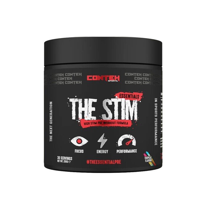 The Stim Pre-Workout, Tropical Flavour - 255 grams