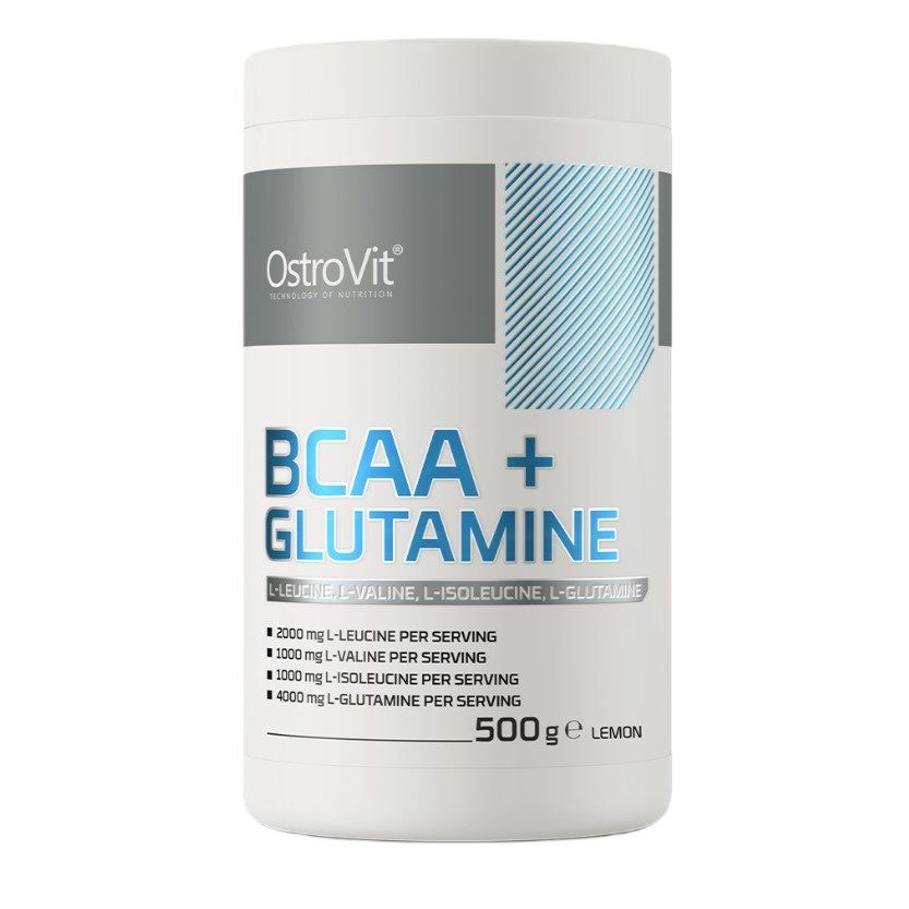 BCAA + Glutamine, Lemon - 500 grams