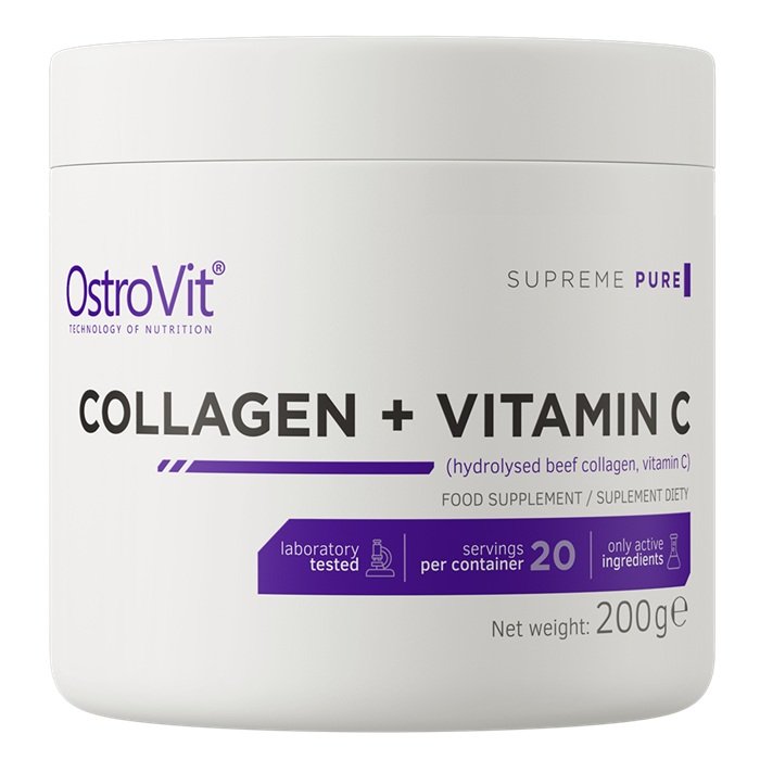 Collagen + Vitamin C, Supreme Pure - 200 grams