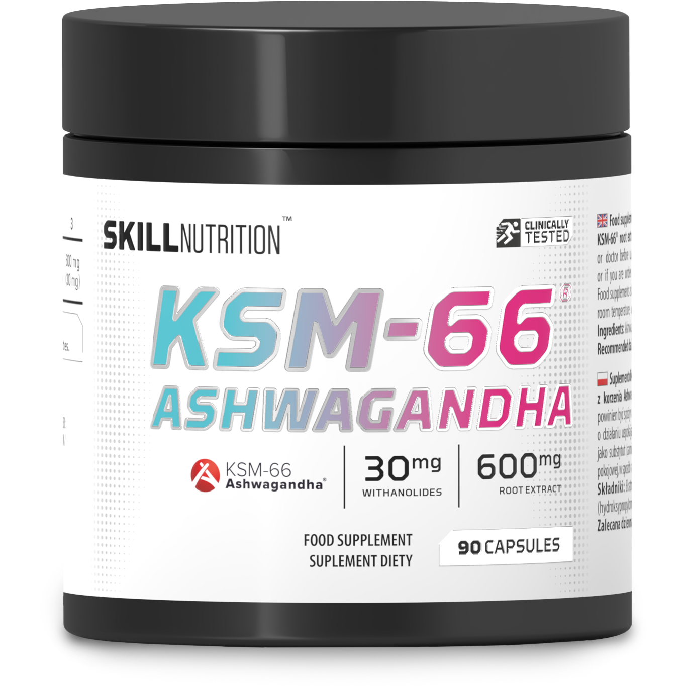 KSM-66 Ashwagandha - 90 vegan caps