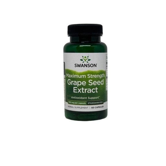 Grape Seed Extract, Maximum Strength - 60 caps