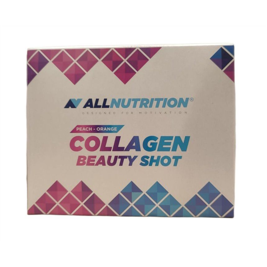 Collagen Beauty Shot, Peach-Orange - 12 x 80 ml.