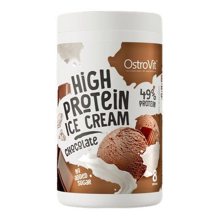 High Protein Ice Cream, Chocolate - 400 grams