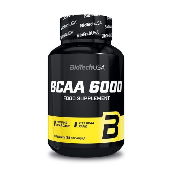 BCAA 6000 - 100 tablets