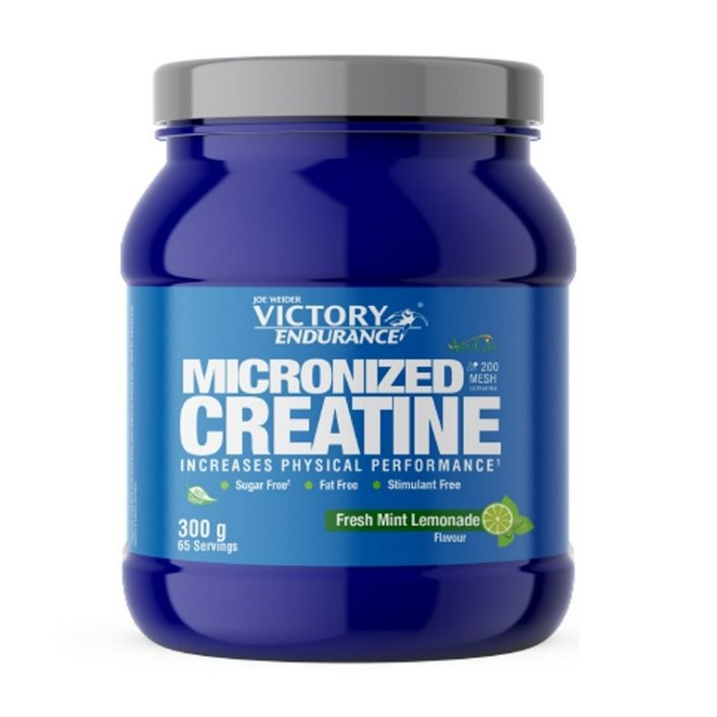 Joe Weider Victory Endurance Micronized Creatine, Fresh Mint Lemonade - 300 grams