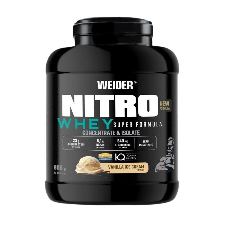 Nitro Whey Super Formula, Vanilla Ice Cream - 908 grams