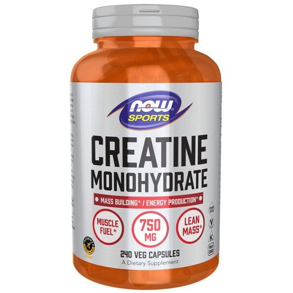 Creatine Monohydrate, 750mg - 240 vcaps