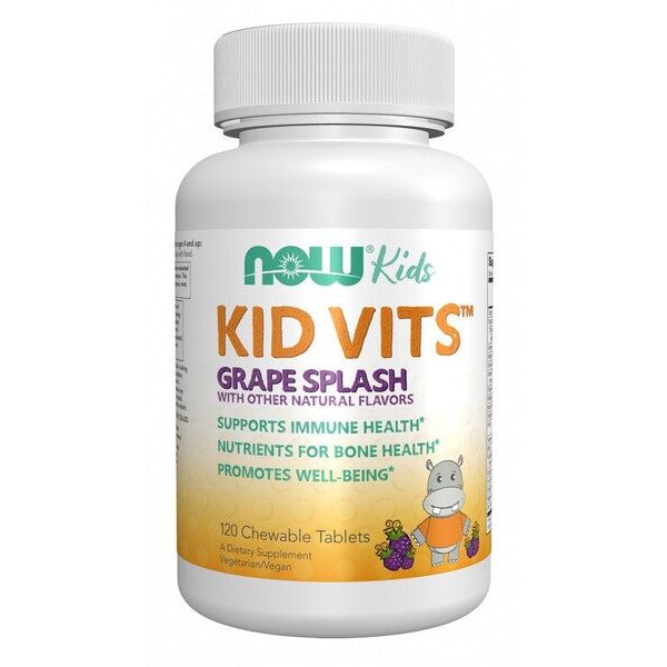 Kid Vits, Grape Splash - 120 chewables
