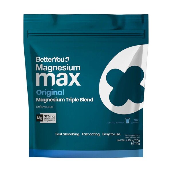 Magnesium Max Original, Unflavoured - 120 grams