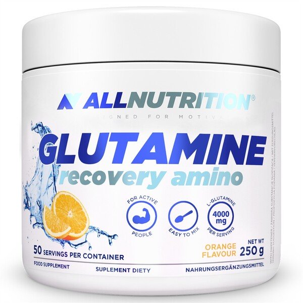 Glutamine Recovery Amino, Orange - 250 grams