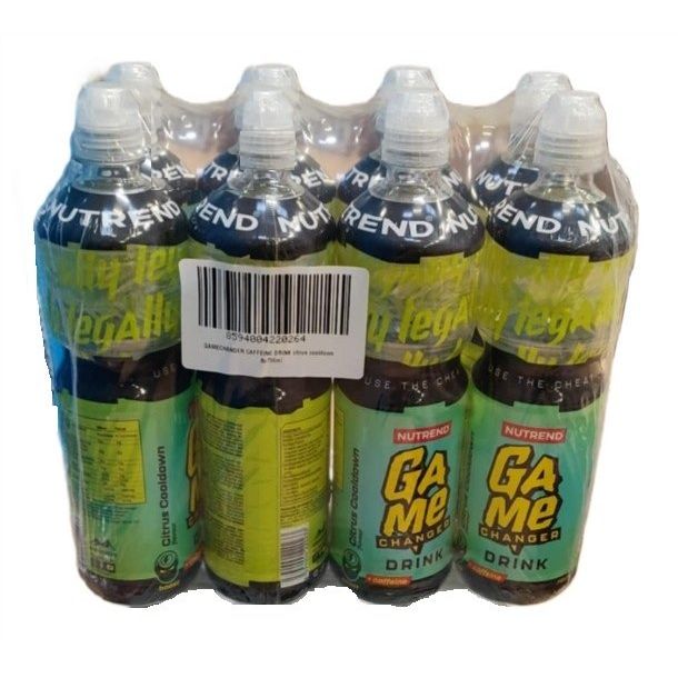 Gamechanger Caffeine Drink, Citrus Cooldown - 8 x 750 ml.