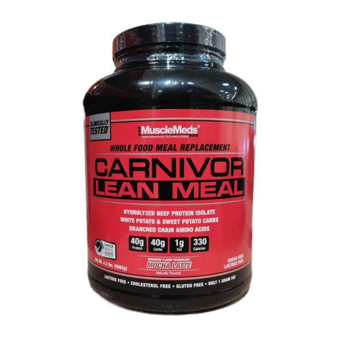 Carnivor Lean Meal, Mocha Latte - 1980 grams