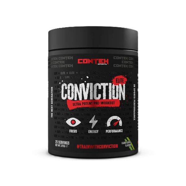Conviction Elite, Candy Apple - 400 grams