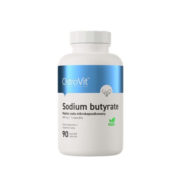 Sodium Butyrate, 600mg - 90 caps