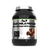 Vegetable Protein Raw Veggie and Greens, Chocolate - 750 grams
