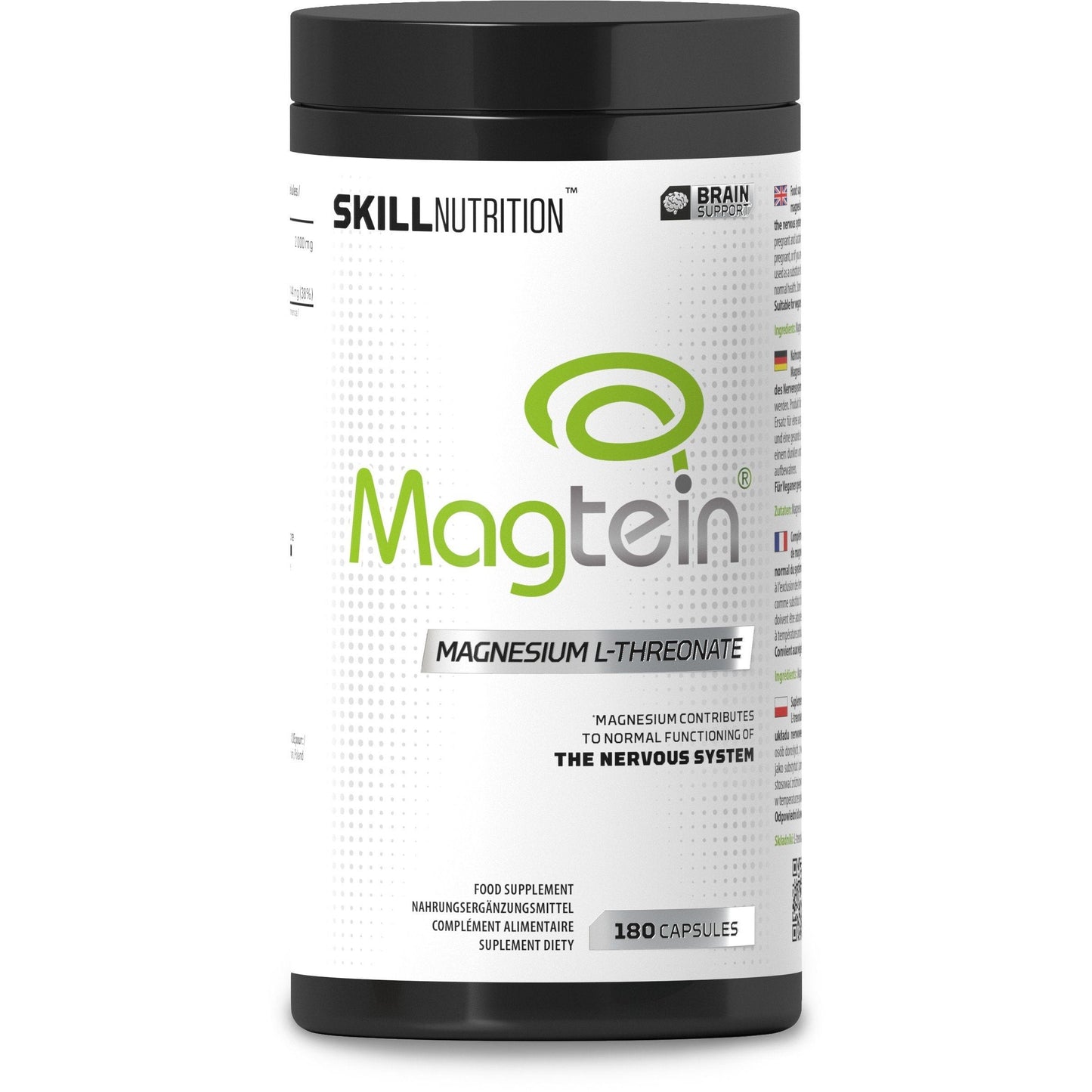 Magtein, Magnesium L-Threonate - 180 caps