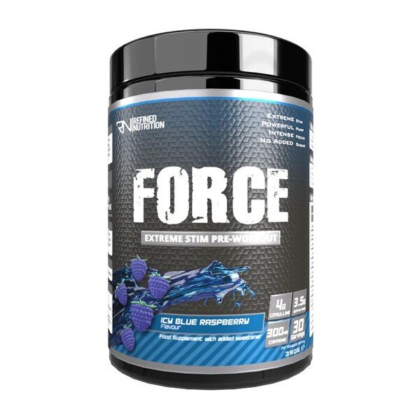 Force, Icy Blue Raspberry - 390 grams