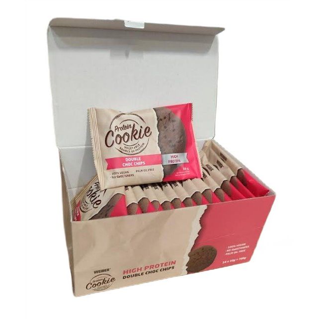 Protein Cookie, Double Choc Chips - 14 x 50g
